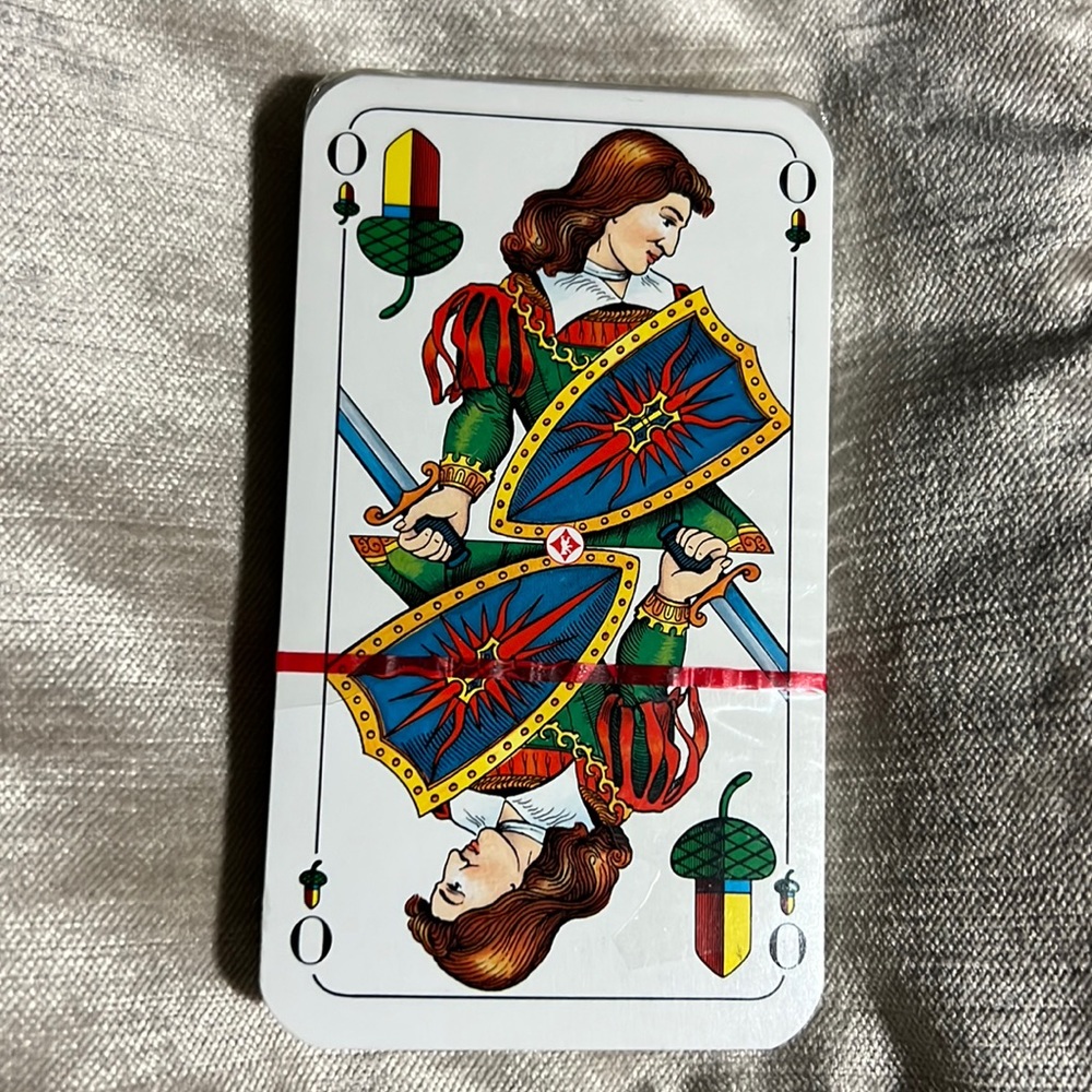 Ober Dräger Manderl Playing Card Deck Dreager. One deck.